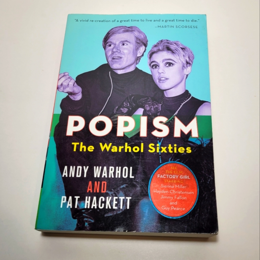 Popism The Warhol Sixties Softcover Book Like New